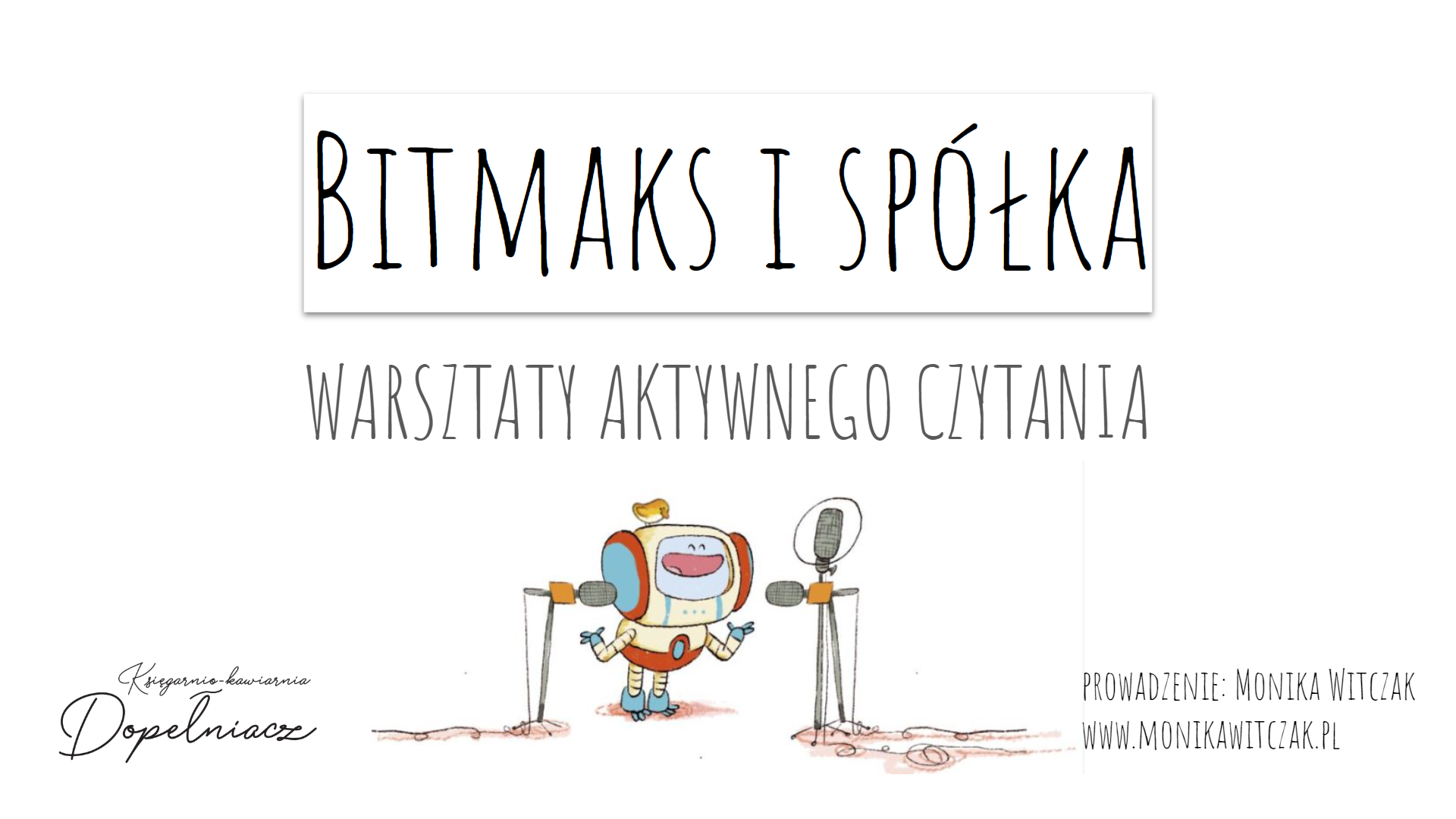 Warsztaty aktywnego czytania z komiksem „Bitmaks i spółka”